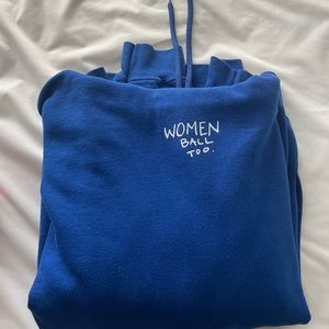 Women Ball Too Hoodie